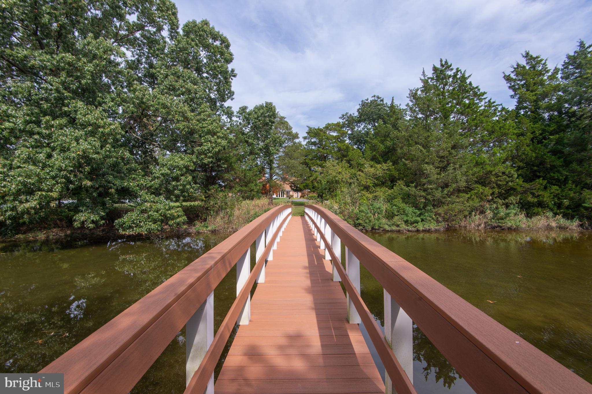 5499 Anderby Hall Road Royal Oak, MD 21662 - Photo 76 of 87 bridge over tidal pond