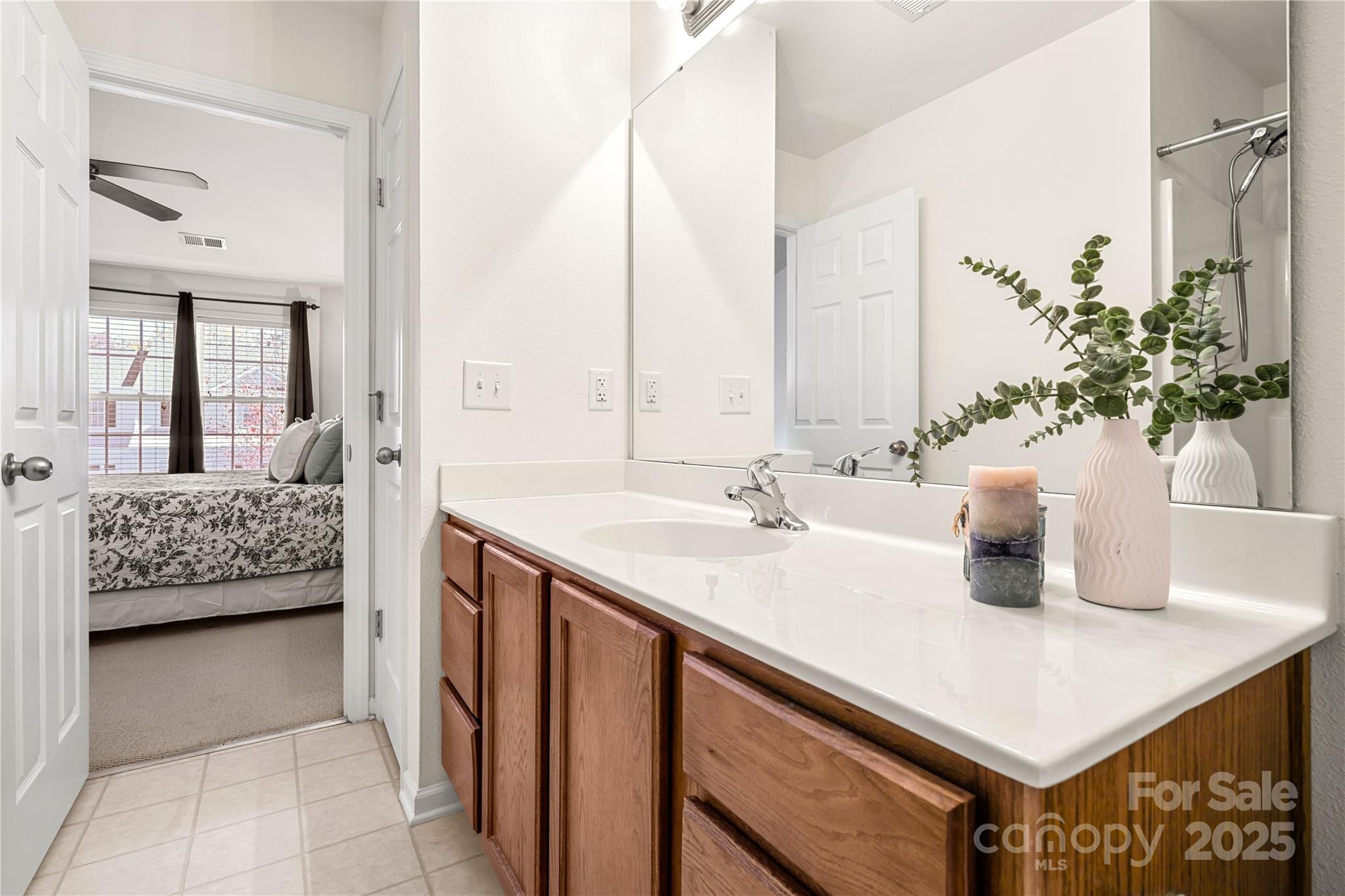 2443 Redmayne Lane Fort Mill, SC 29707 - Photo 24 of 43 a bathroom with a sink a vanity and a mirror