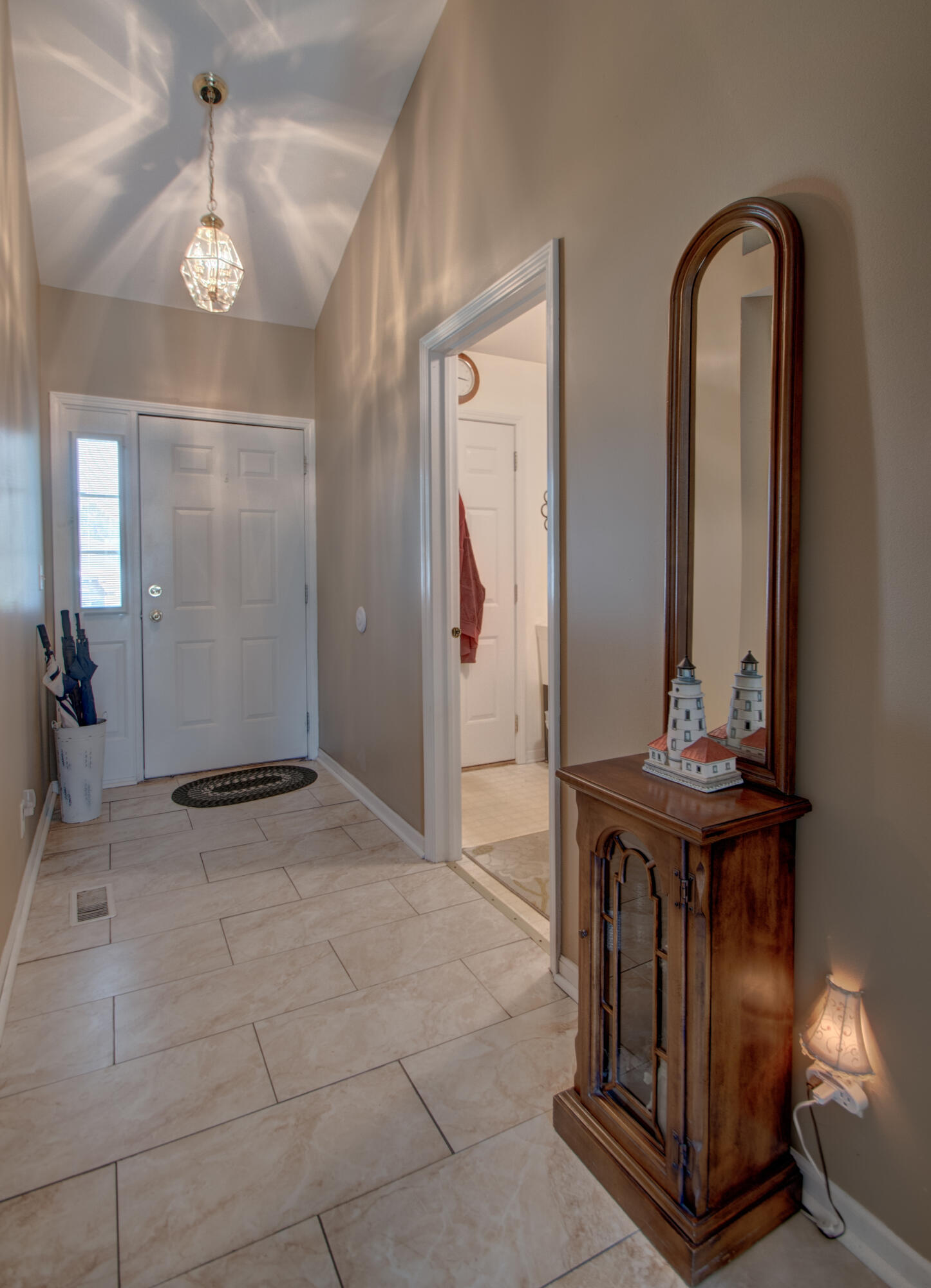 337 Pine Ridge Circle Lowell, IN 46356 - Photo 8 of 26 a view of a hallway with entryway
