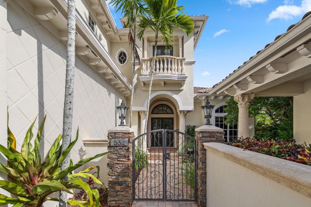 a view of front door of house