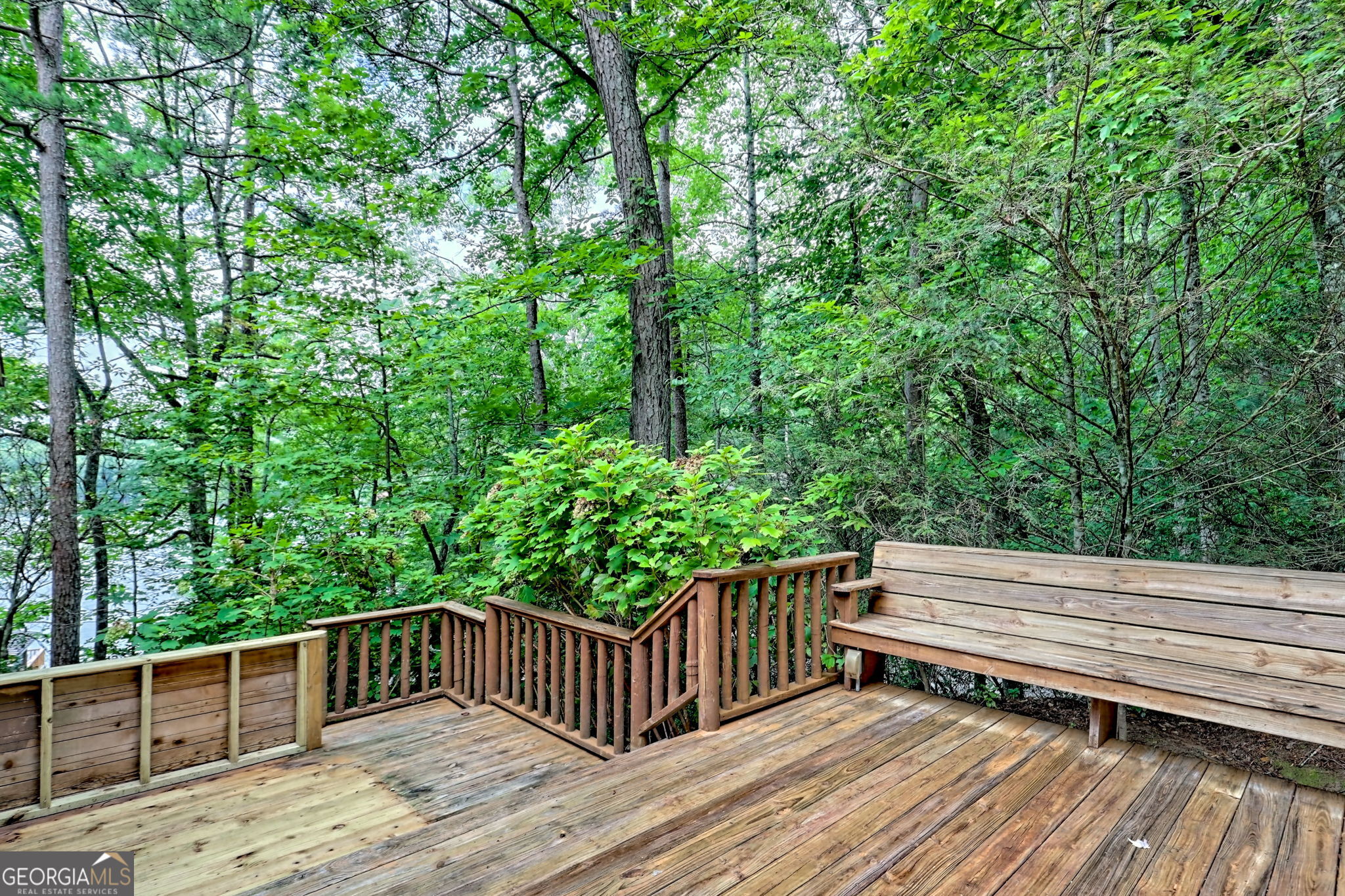 3019 Moccasin Creek Road Clarkesville, GA 30523 - Photo 25 of 72 a view of outdoor space with deck and yard