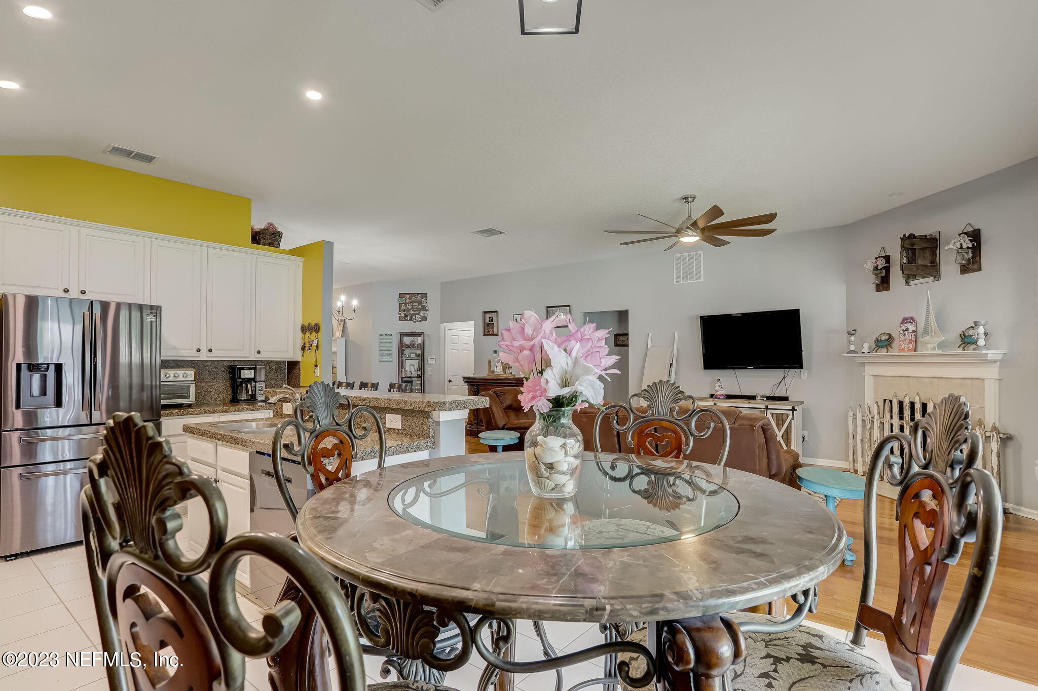 1564 Summerdown Way St. Johns, FL 32259 - Photo 22 of 83 a dining room with furniture and wooden floor