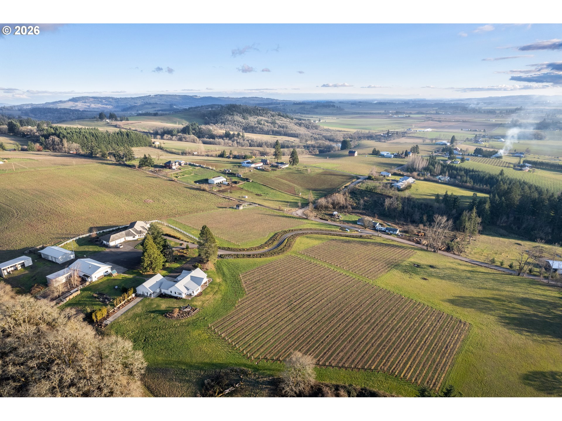 15682 Northeast Yamhill Road Yamhill, OR 97148 - Photo 43 of 47 a view of a lake and a city