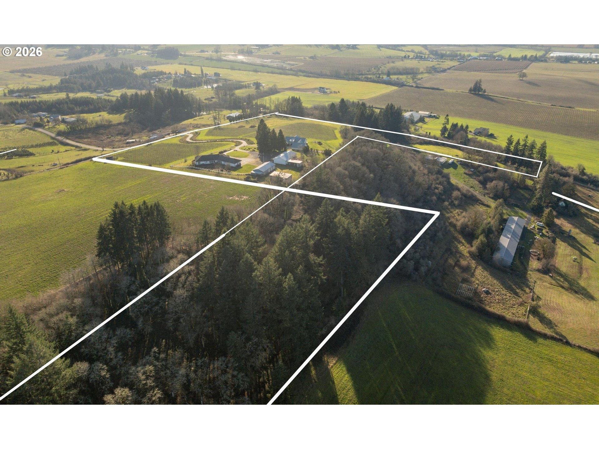 15682 Northeast Yamhill Road Yamhill, OR 97148 - Photo 44 of 47 a view of a balcony with ocean view