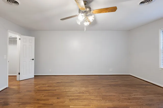 a view of a building from a balcony