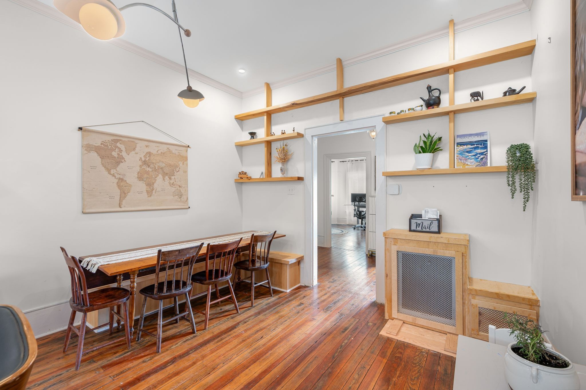 311 West 13th Street Columbia, TN 38401 - Photo 11 of 47 a dining room with furniture and wooden floor
