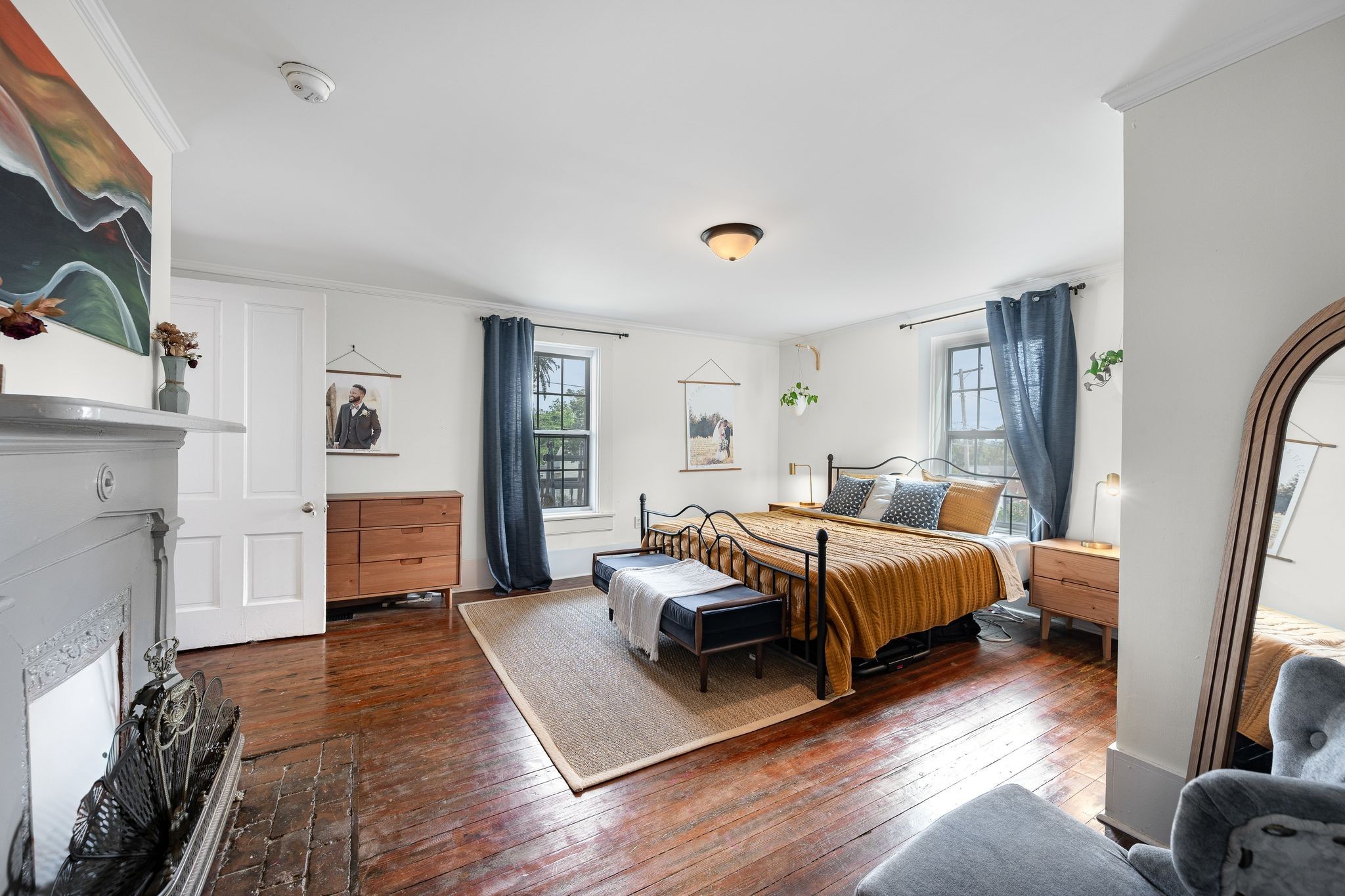311 West 13th Street Columbia, TN 38401 - Photo 16 of 47 a bedroom with furniture and a large window