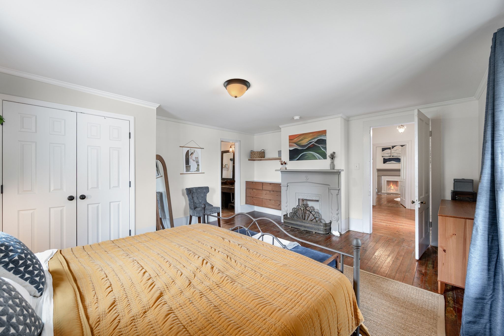 311 West 13th Street Columbia, TN 38401 - Photo 17 of 47 a bed room with a bed and a view of bedroom