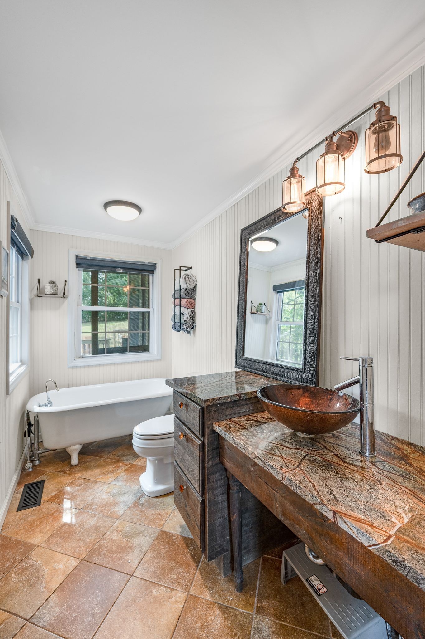 311 West 13th Street Columbia, TN 38401 - Photo 18 of 47 a living room with granite countertop furniture and a fireplace