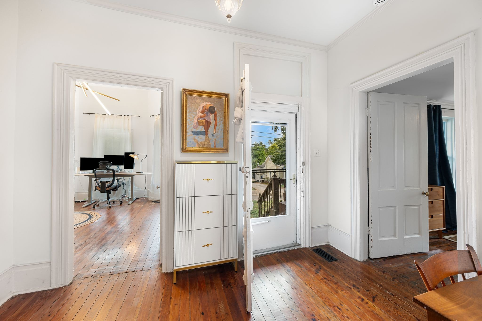311 West 13th Street Columbia, TN 38401 - Photo 4 of 47 a view of livingroom with furniture and wooden floor