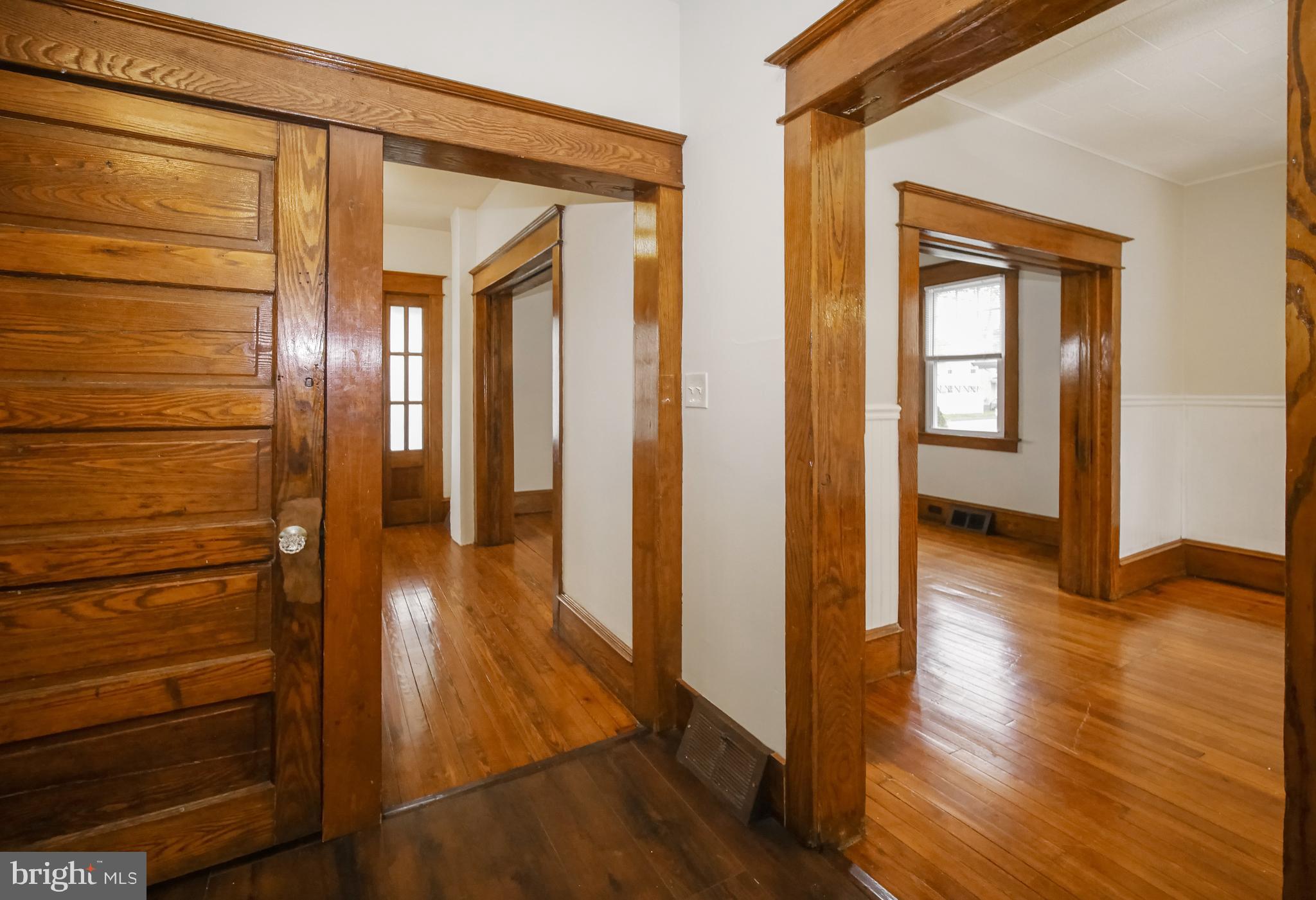332 Crown Point Road Thorofare, NJ 08086 - Photo 19 of 36 a view of hallway with wooden floor