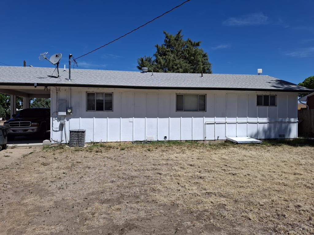 214 3rd Street Fowler, CO 81039 - Photo 12 of 15 a backyard of a house