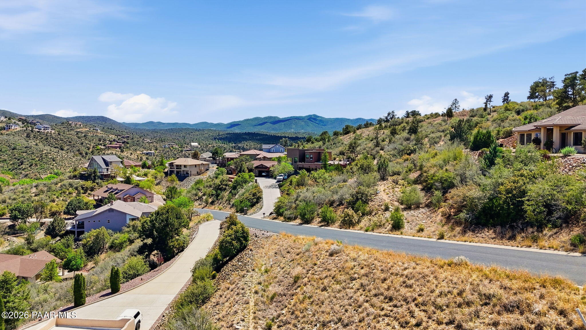 965 Hunter Ridge Road Prescott, AZ 86303 - Photo 6 of 16 11-Low Aerial 1