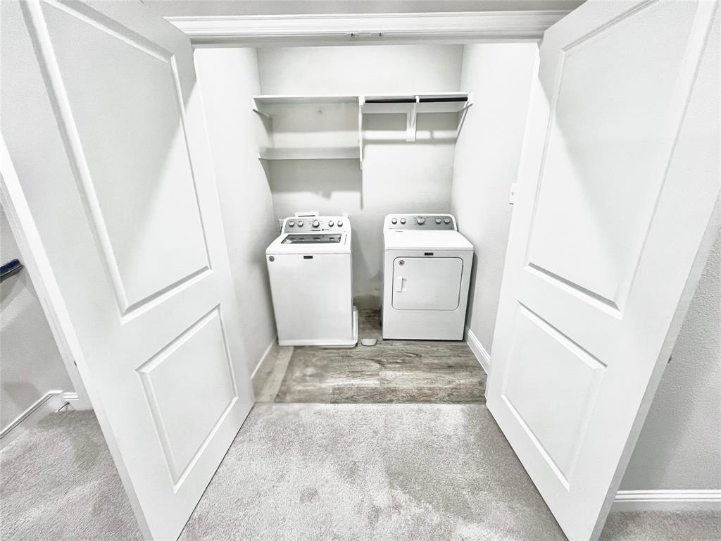 552 Sequoia Street Allen, TX 75002 - Photo 16 of 20 a view of storage and utility room with closet