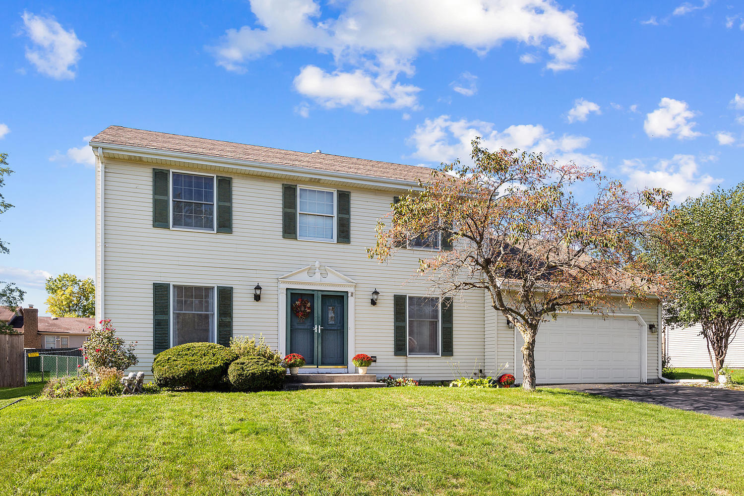 3582 Ronald Road Crete, IL 60417 - Photo 1 of 16 a front view of house with yard and green space