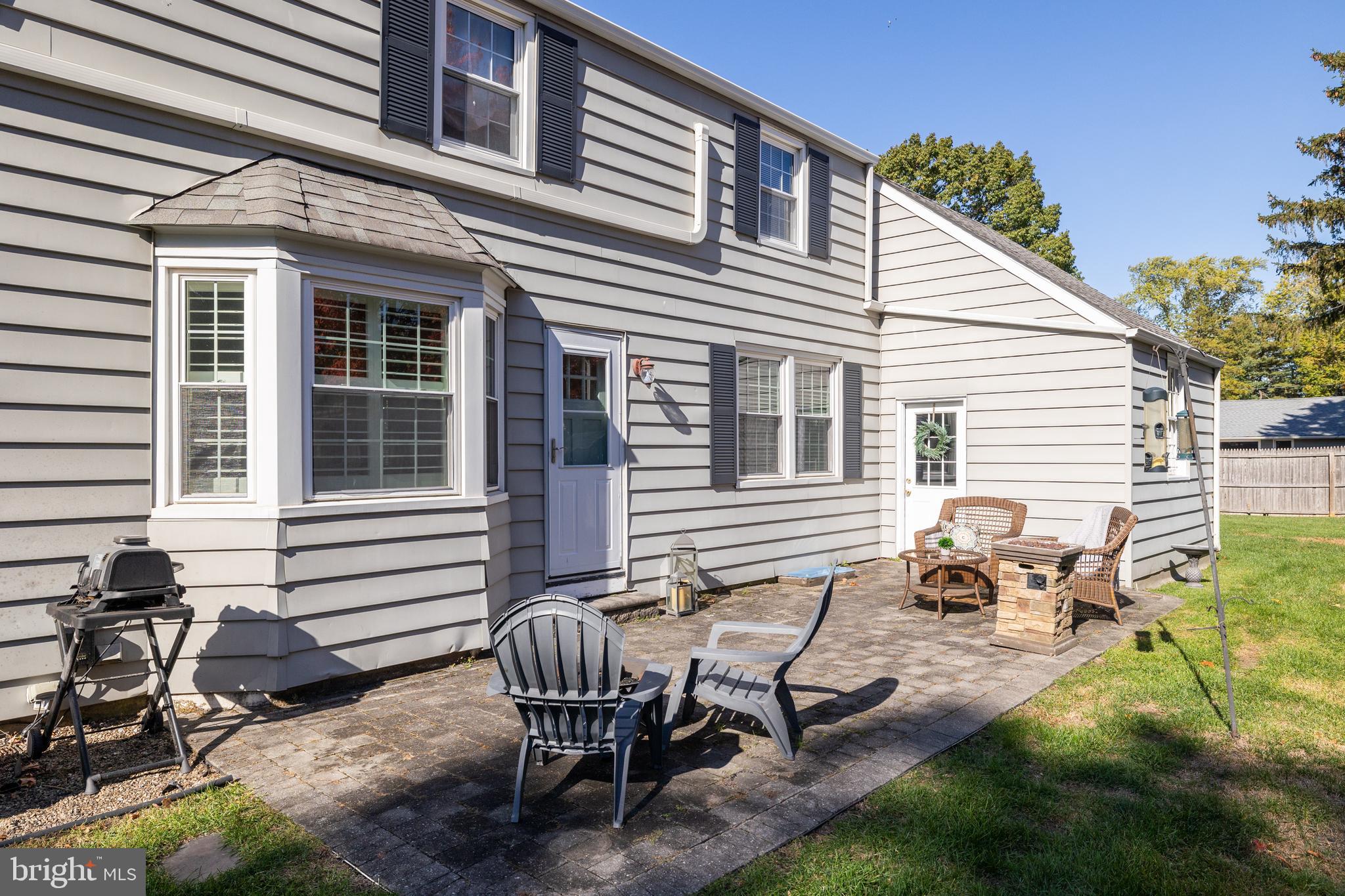 531 Covington Terrace Moorestown, NJ 08057 - Photo 17 of 35 a view of a house with backyard and sitting area