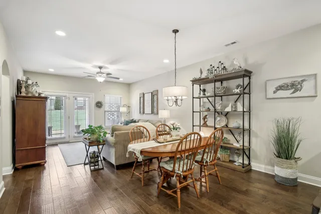 a view of a livingroom with furniture and window