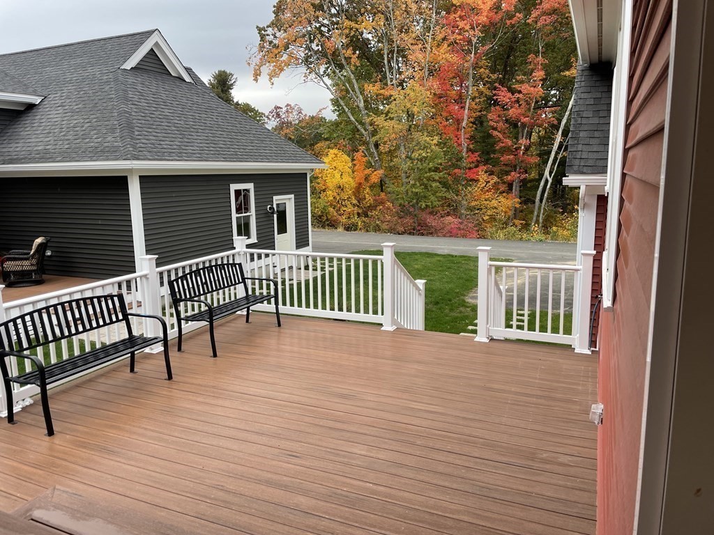 3 Powell Street, Unit B Devens, MA 01434 - Photo 21 of 28 a view of a house with a deck