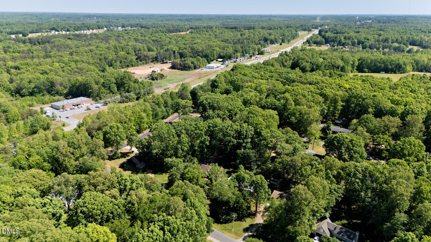134 Longview Road Madison, NC 27025 - Photo 45 of 49 an aerial view of a house with mountain view
