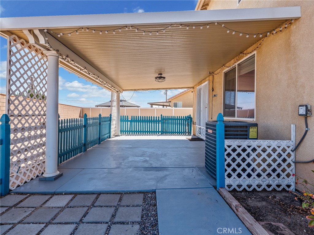 8923 Azalea Springs Road Oak Hills, CA 92344 - Photo 42 of 46 Back Covered Patio