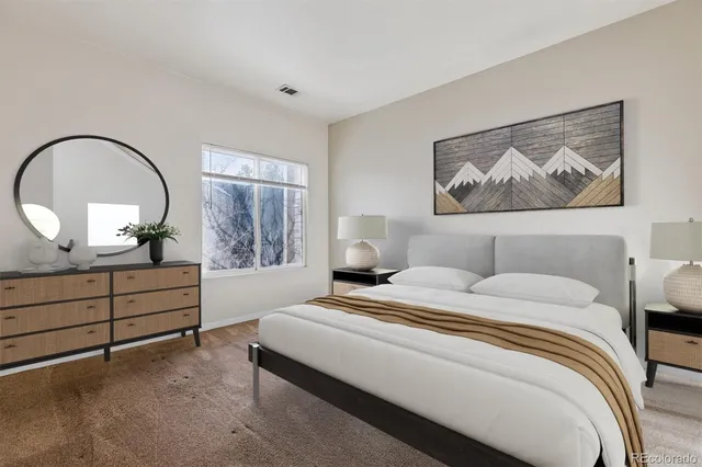 a view of empty room