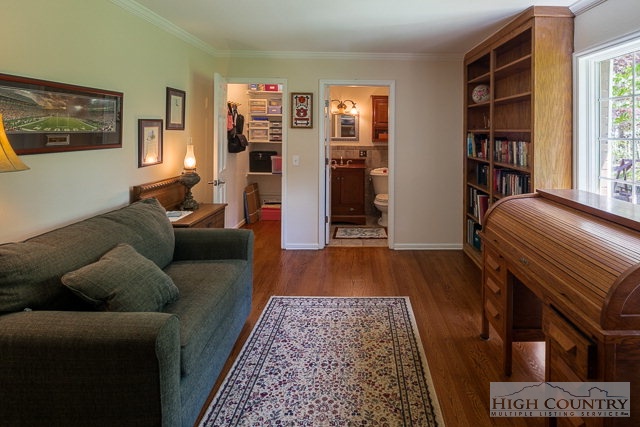1762 Hidden Spring Road West Jefferson, NC 28694 - Photo 12 of 46 a living room with furniture and a rug