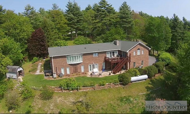 1762 Hidden Spring Road West Jefferson, NC 28694 - Photo 40 of 46 an aerial view of a house