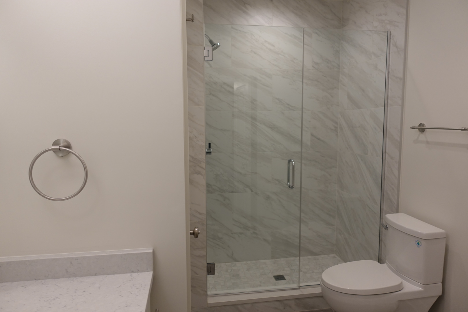 809 North Franklin Street, Unit 2F Chicago, IL 60610 - Photo 11 of 14 a bathroom with a toilet and a shower