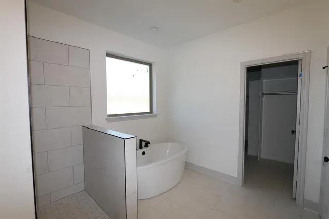 a view of hallway with window