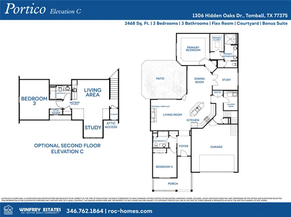 $450,000 | 1306 Hidden Oaks Drive, Tomball, TX 77375
