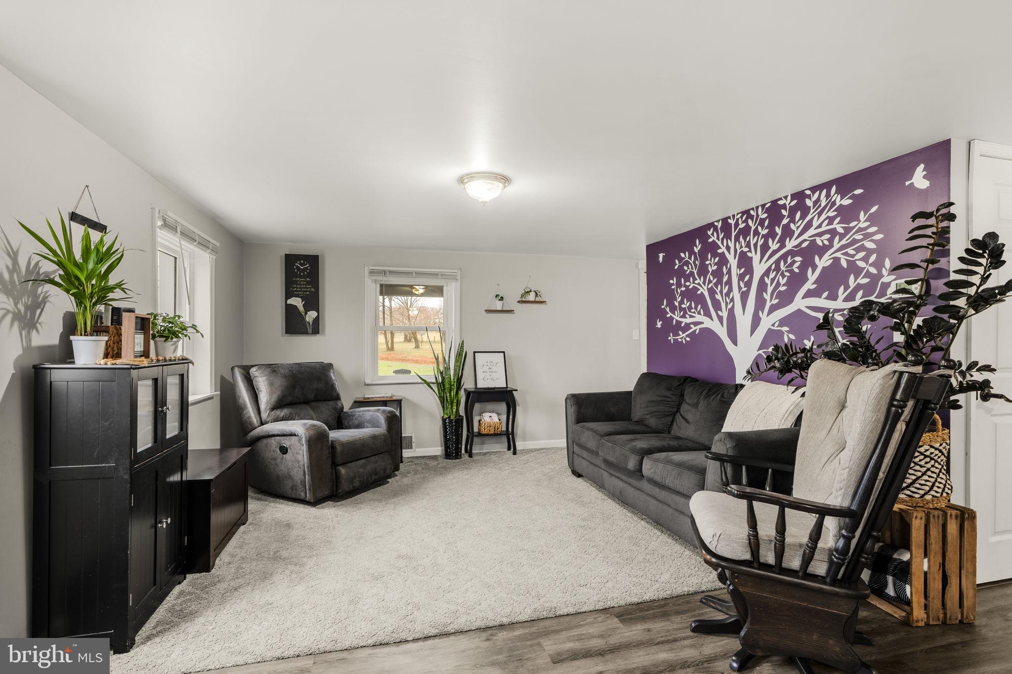 633 North Farmersville Road Ephrata, PA 17522 - Photo 29 of 54 a living room with furniture and a flat screen tv