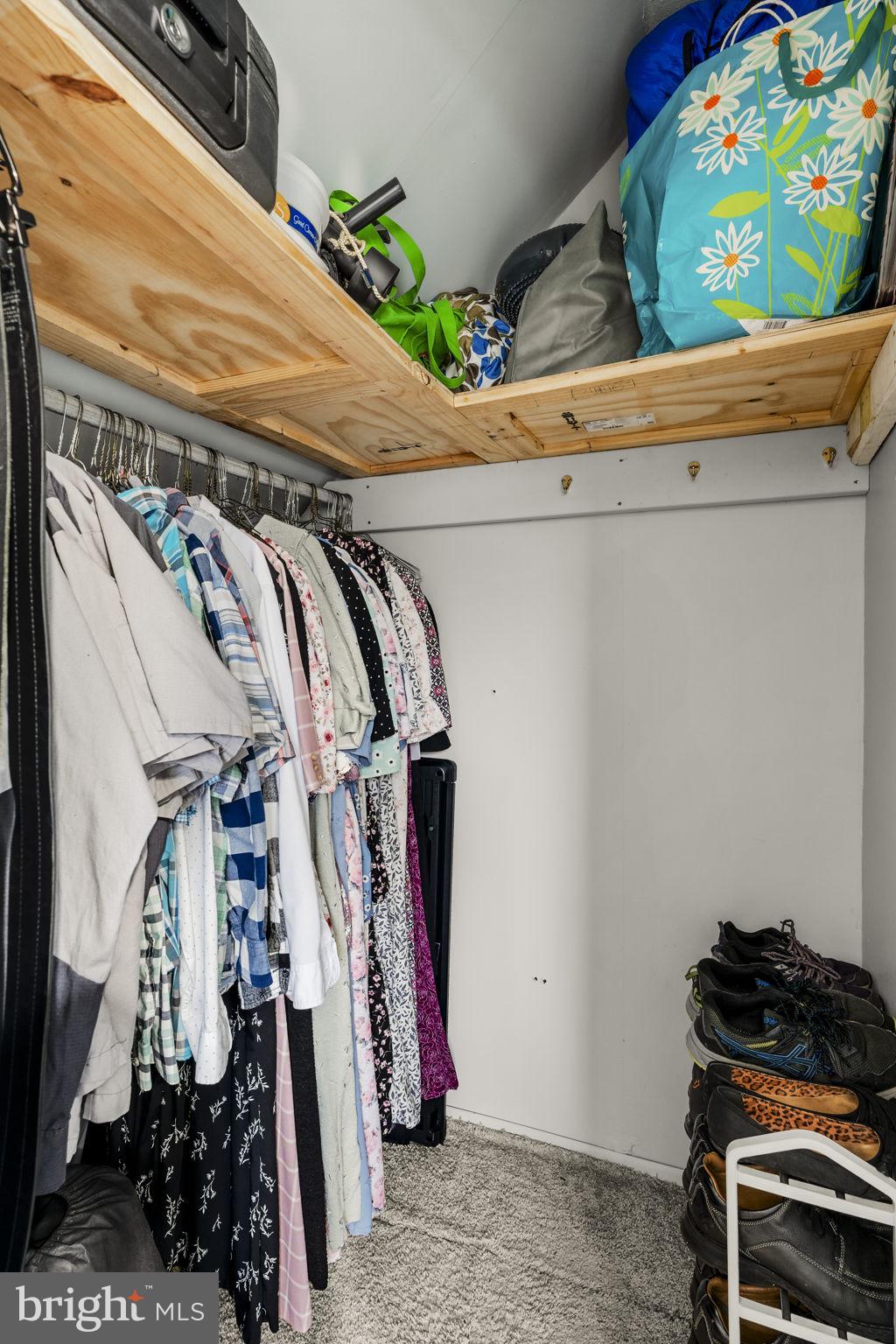 633 North Farmersville Road Ephrata, PA 17522 - Photo 41 of 54 a view of walk in closet with clothes and shoes