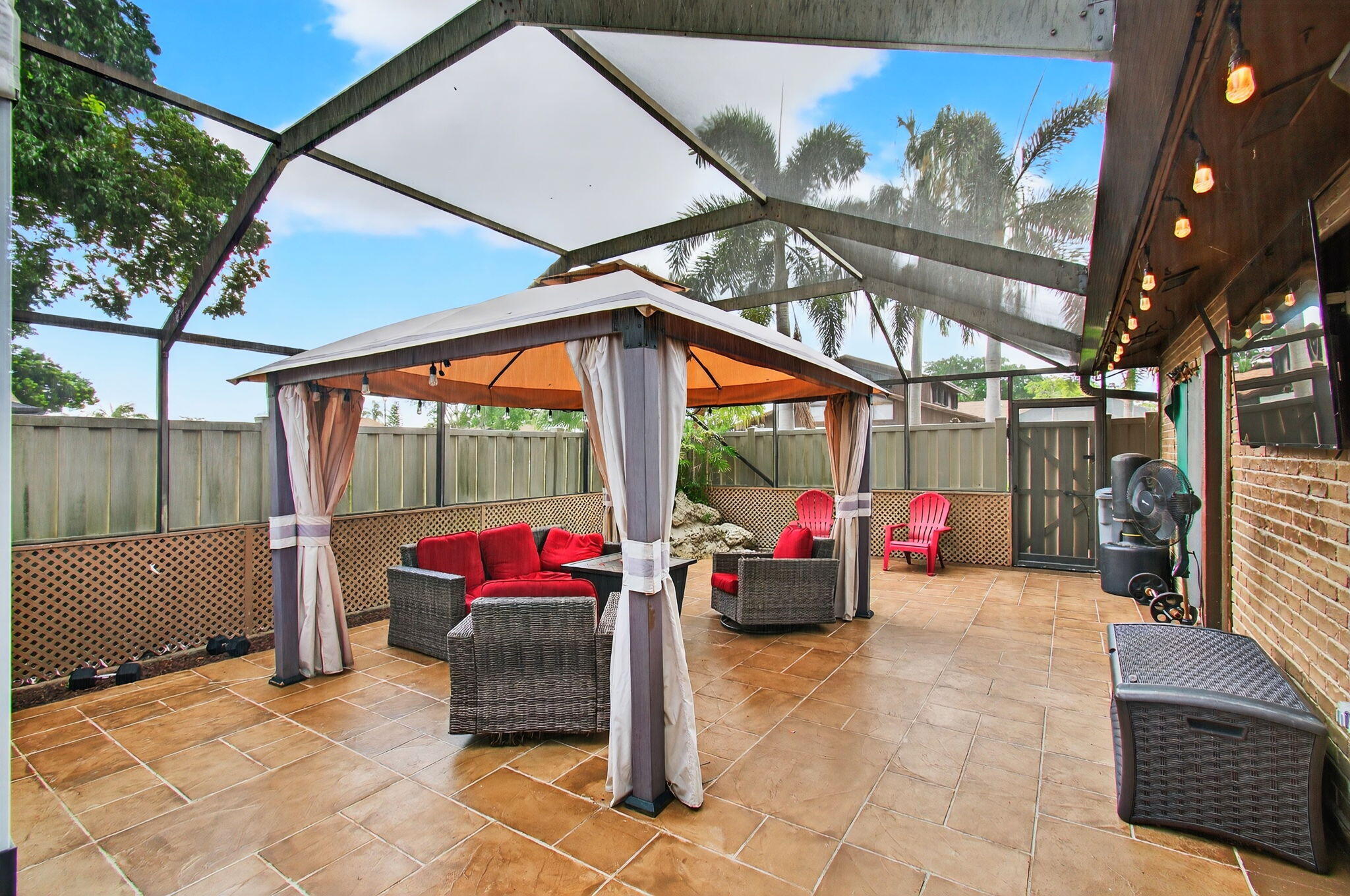 9766 Boca Gardens Parkway, Unit B Boca Raton, FL 33496 - Photo 17 of 27 Screened Courtyard