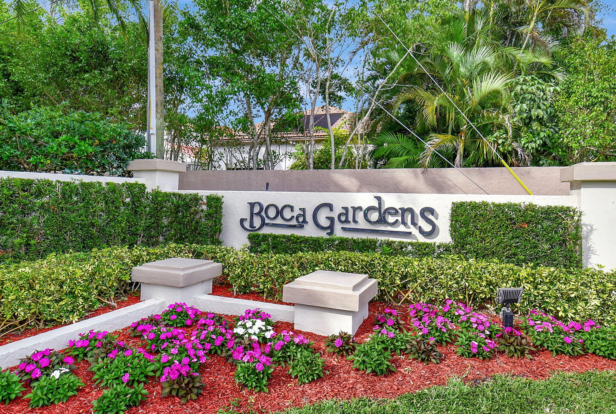 9766 Boca Gardens Parkway, Unit B Boca Raton, FL 33496 - Photo 27 of 27 Entrance Sign