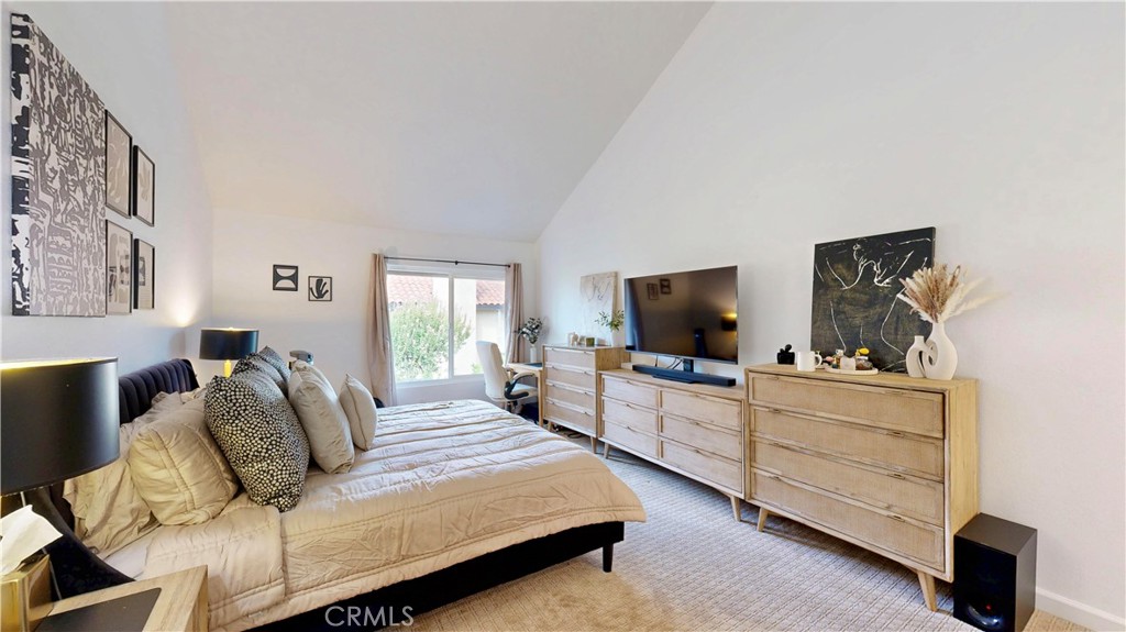 1421 Rust Court Claremont, CA 91711 - Photo 26 of 47 a bedroom with furniture and flat screen tv
