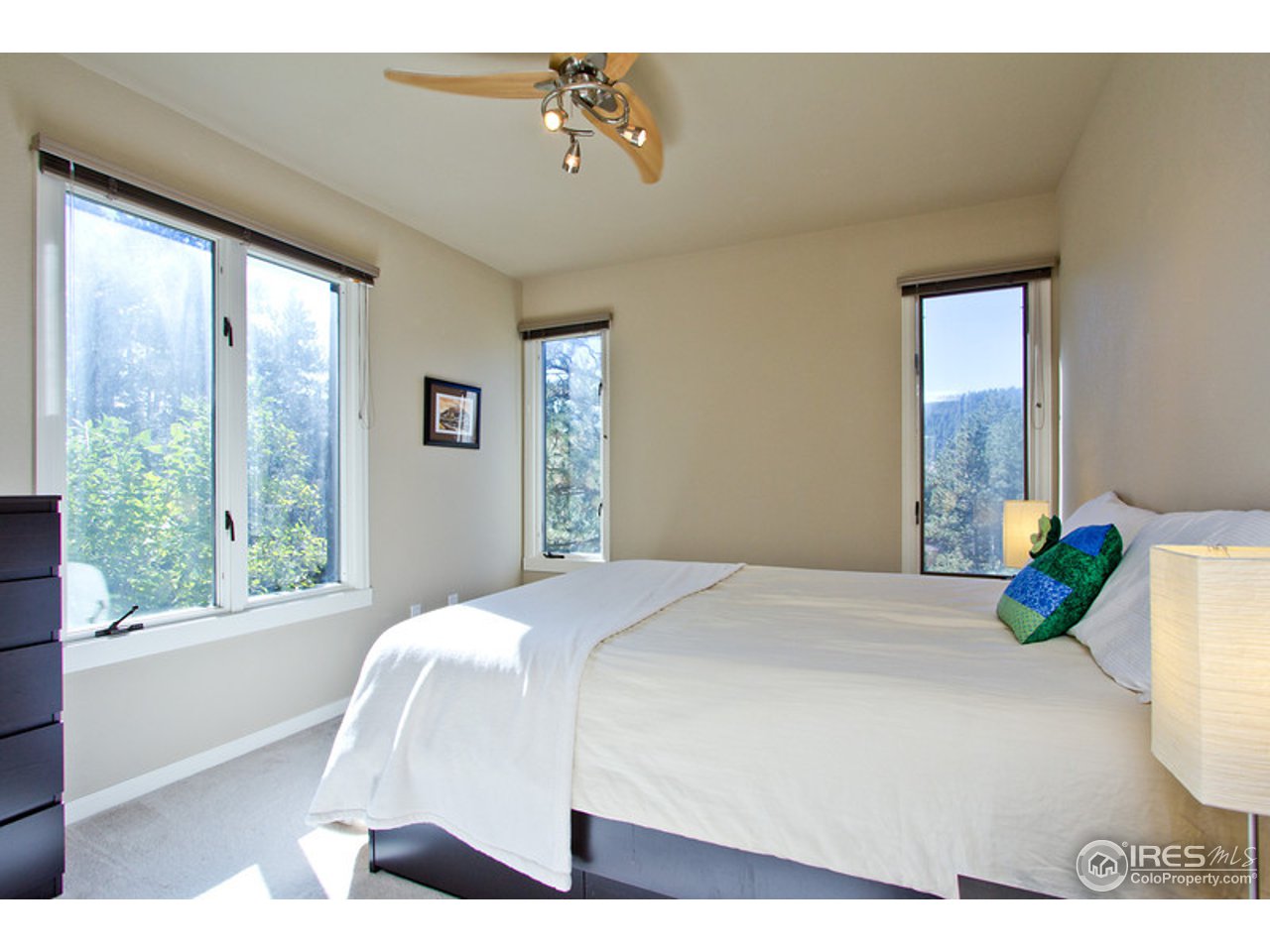 398 Broken Fence Road Boulder, CO 80302 - Photo 10 of 25 a bedroom with a bed and window