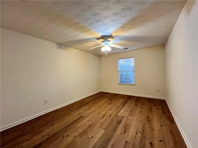 wooden floor in an empty room
