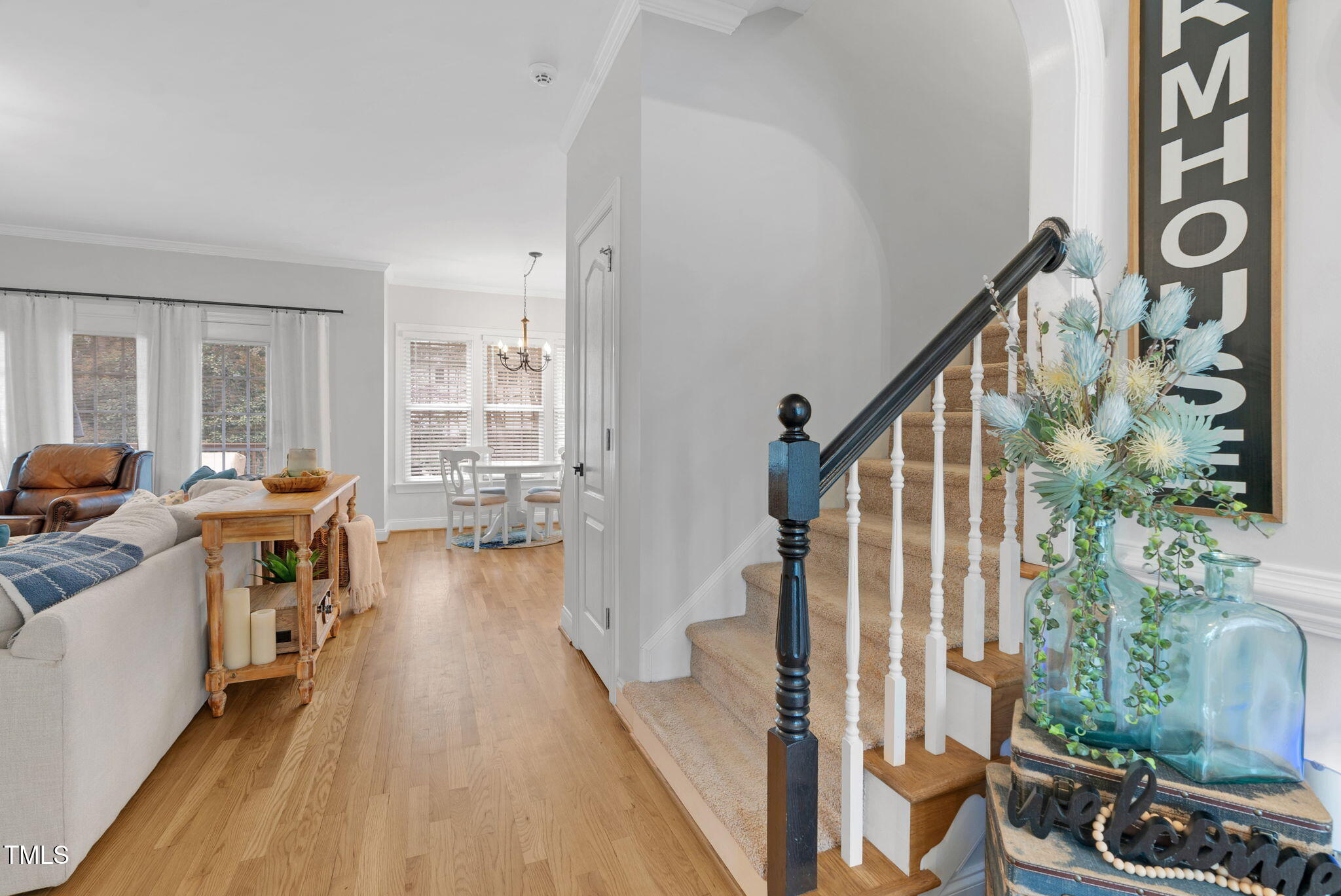 1113 Colonial Club Road Wake Forest, NC 27587 - Photo 11 of 41 a view of a house with wooden floor and furniture