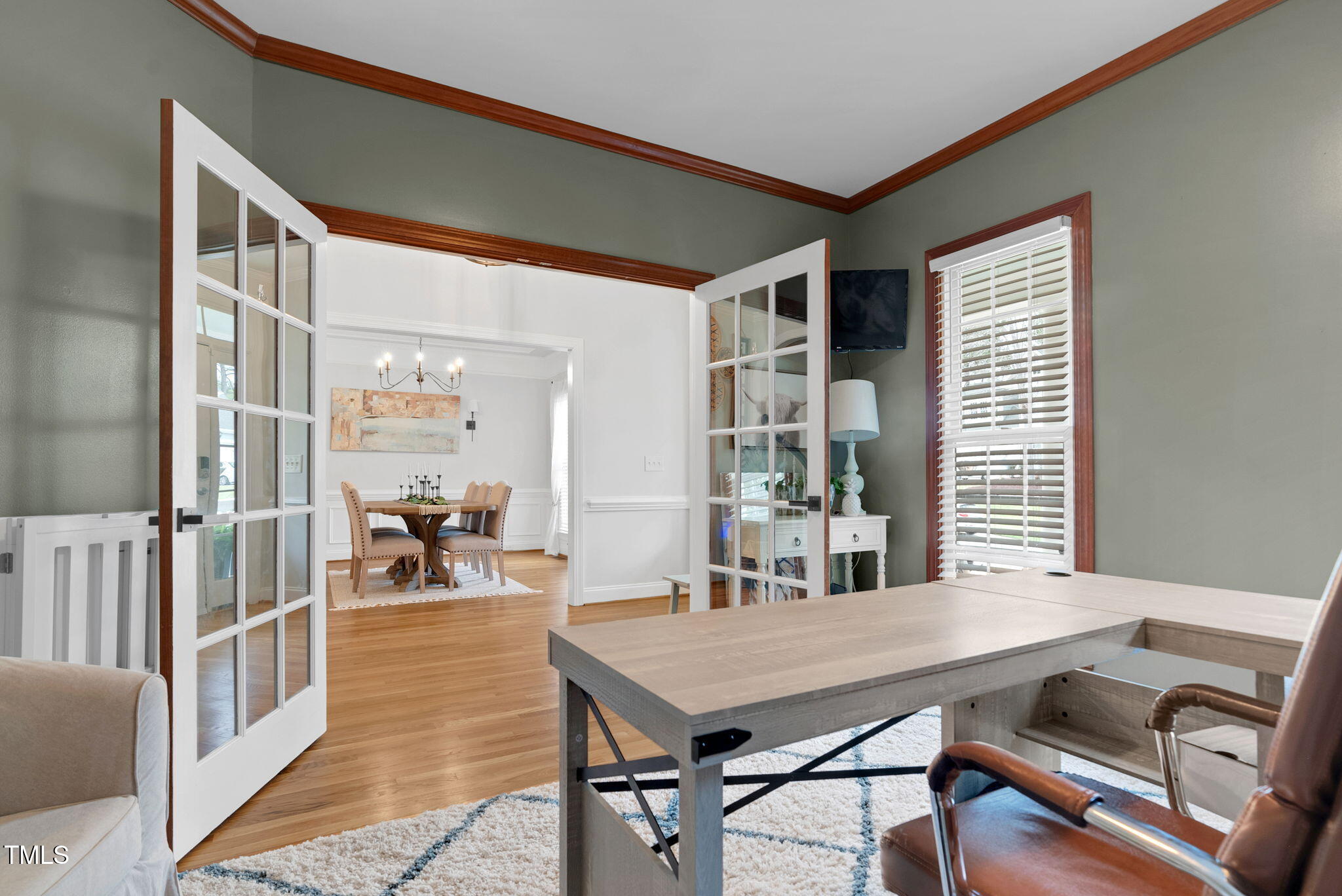 1113 Colonial Club Road Wake Forest, NC 27587 - Photo 8 of 41 a view of a livingroom with furniture and a window