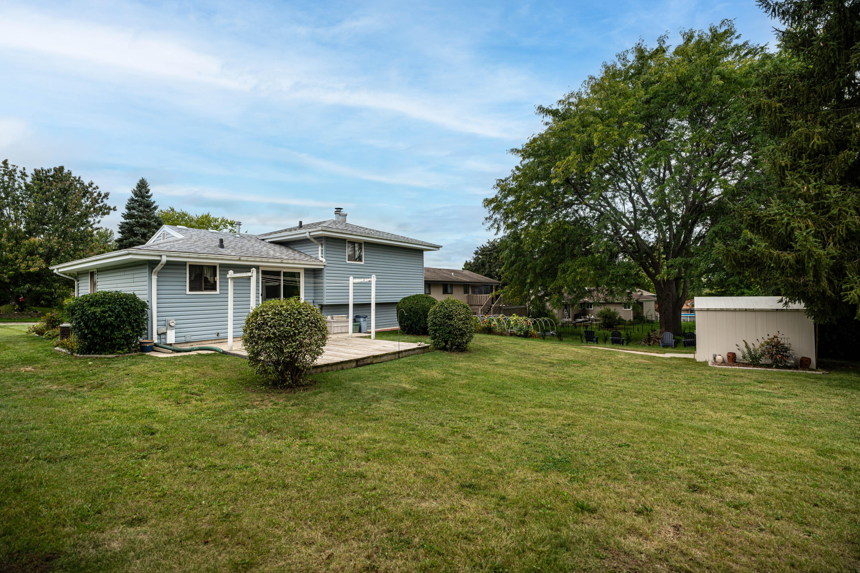 114 Carpenter Court Mukwonago, WI 53149 - Photo 30 of 39 Rear of Home/ Back Yard