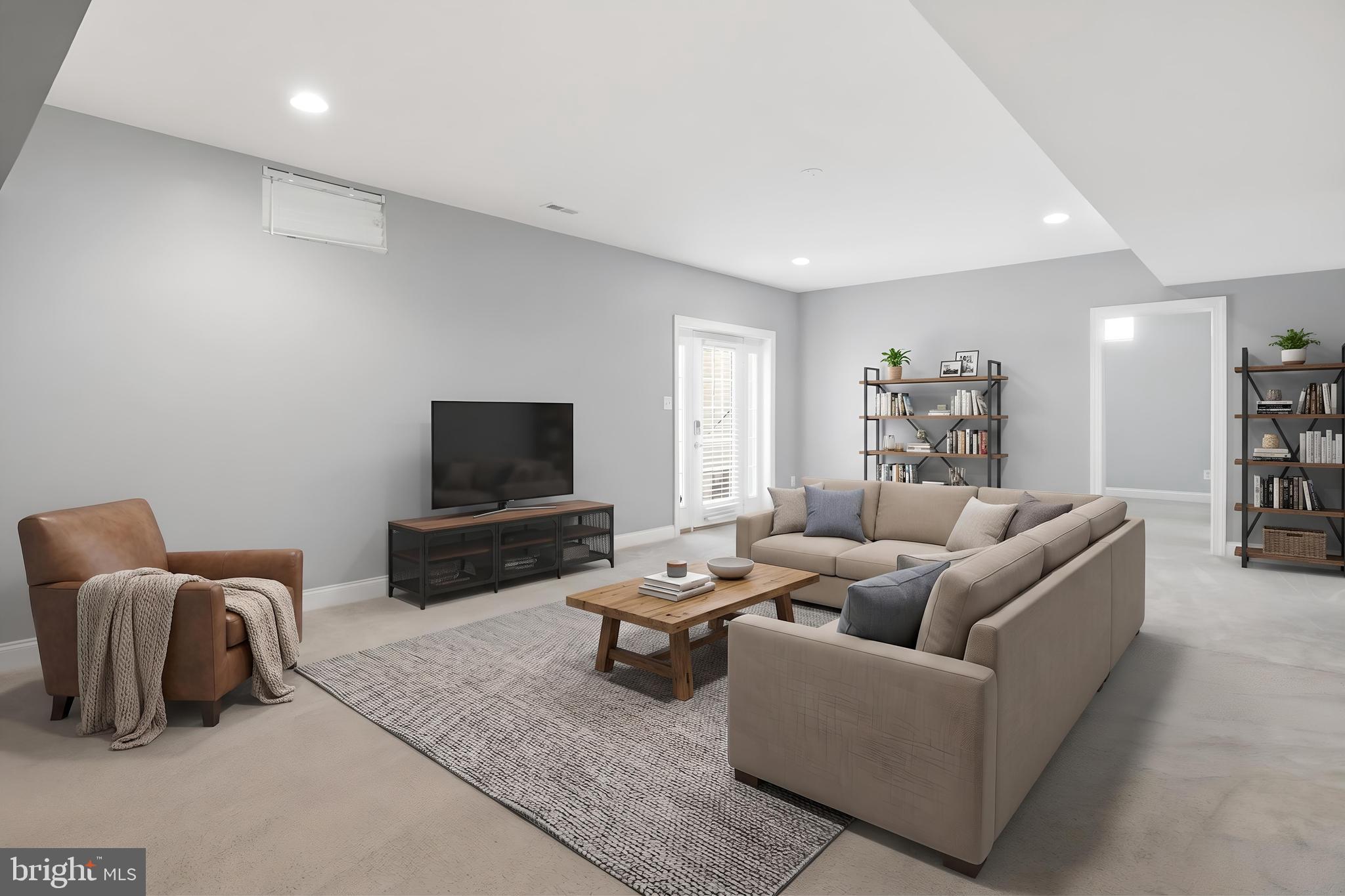 18475 Kerill Road Triangle, VA 22172 - Photo 29 of 99 a living room with furniture and a flat screen tv