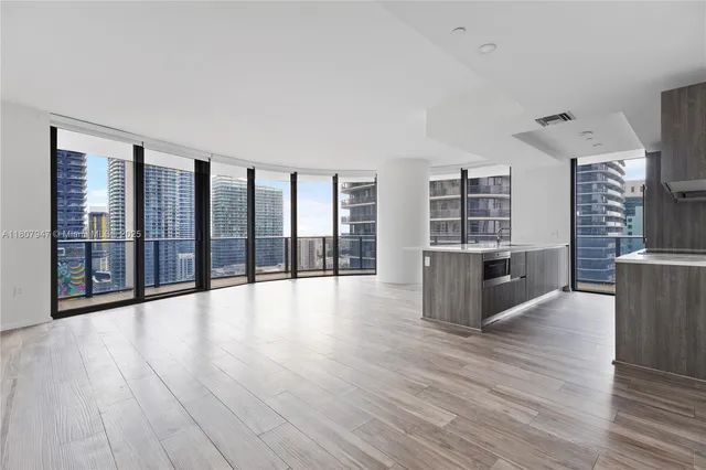 a balcony with street view
