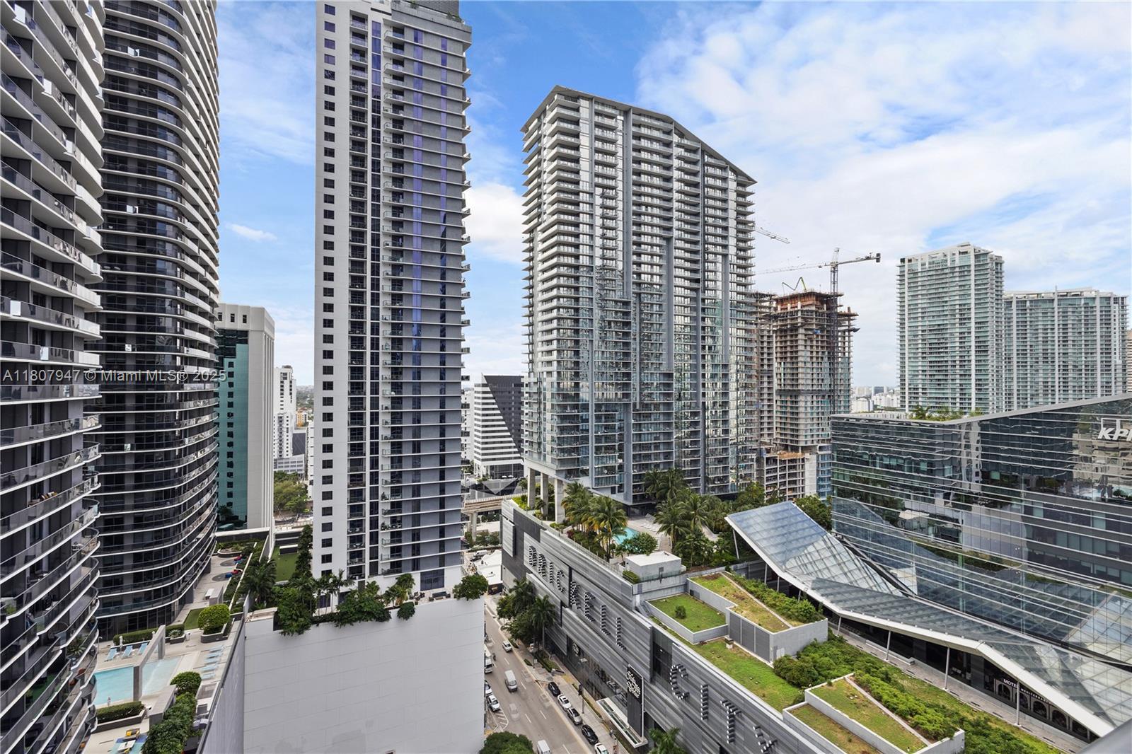 801 South Miami Avenue, Unit 2201 Miami, FL 33131 - Photo 22 of 37 a view of a city with tall buildings