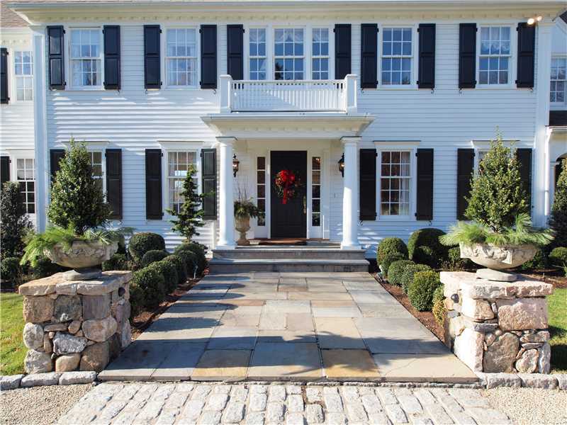 359 Mansfield Avenue Darien, CT 06820 - Photo 18 of 25 a view of a house with potted plants
