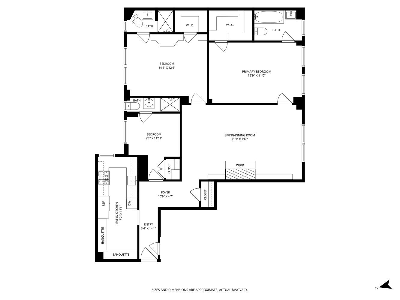 215 East 73rd Street, Unit 2A Manhattan, NY 10021 - Photo 20 of 20 a picture of a floor plan