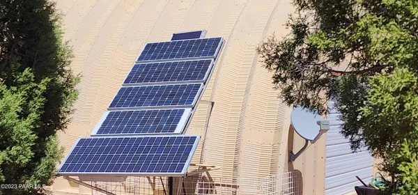 a front view of a building