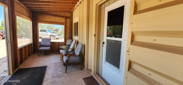 a view of sitting area in balcony
