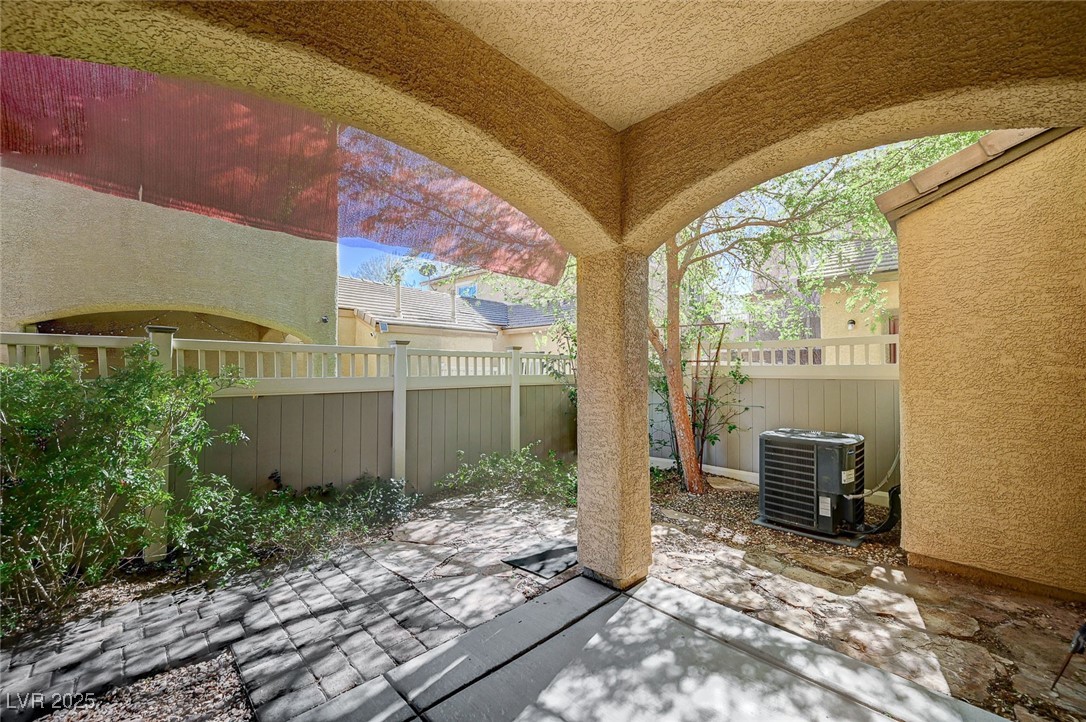 971 Sable Chase Place Henderson, NV 89011 - Photo 37 of 48 Covered patio just off slider. fully fenced back yard
