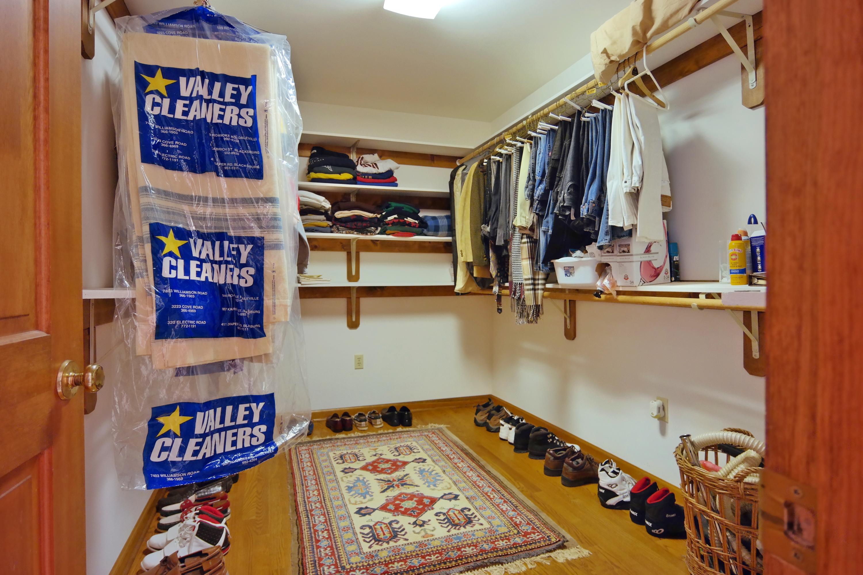 822 Sprinkle Road Fincastle, VA 24090 - Photo 28 of 55 Master Closet