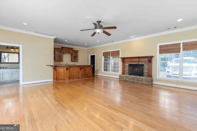 a view of a interior of the room